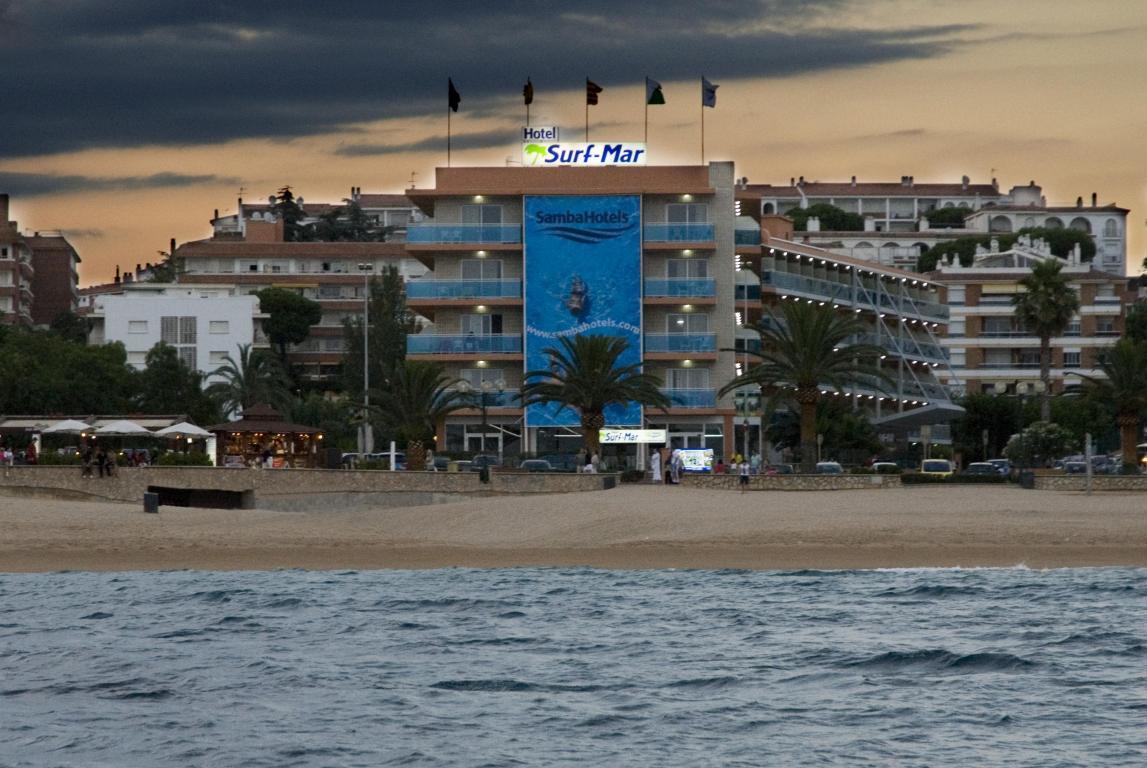 Hotel Surf Mar Lloret de Mar Exterior foto